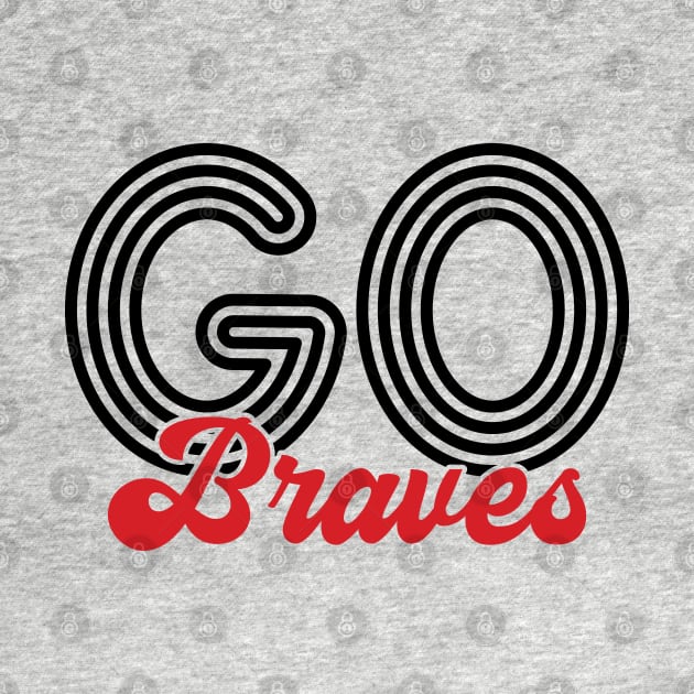 Go Braves - Football by Zedeldesign